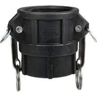 Coupleur &agrave; came et cannelure, Polypropyl&egrave;ne, Type D, 3", NPT femelle, 60 PSI EastCoast Offshore Supplies