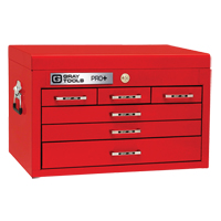 PRO+ Series Top Chest, 26" W, 6 Drawers, Red EastCoast Offshore Supplies