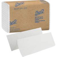 Essuie-tout &agrave; couches multiples Essential Scott, 1 pli, 9-2/5" lo x 9-1/5" la, 250 /pqt EastCoast Offshore Supplies