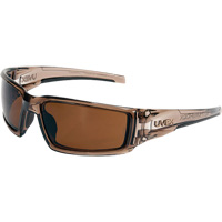 Lunettes de s&eacute;curit&eacute; Uvex Hypershock, Lentille Espresso, Anti-&eacute;gratignures/Polaris&eacute;, ANSI Z87+ EastCoast Offshore Supplies