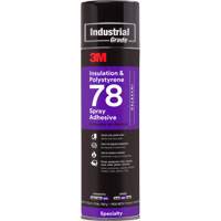Polystyrene Foam Insulation 78 Spray Adhesive, 24 oz., Aerosol Can, Clear EastCoast Offshore Supplies