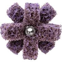Scotch-Brite Cross Buff, BF-XB, 1-1/2" Dia., Medium Grit, Aluminum Oxide EastCoast Offshore Supplies