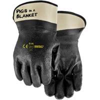 Gants enduits Pigs in a Blanket, Taille unique, R&ecirc;vetement Nitrile/PVC EastCoast Offshore Supplies