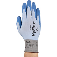 HyFlex &reg; 11-518 Gloves, Size Small/7, 18 Gauge, Polyurethane Coated, Dyneema&reg; Shell, ASTM ANSI Level A2/EN 388 Level B EastCoast Offshore Supplies