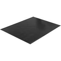 Tapis &agrave; nervures larges, Couloir, 4' x 75' x 1/8", Noir EastCoast Offshore Supplies