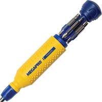 Original Stainless Steel 15-in-1 Multi-Bit Screwdriver, 8-37/50" L, Textured Handle EastCoast Offshore Supplies
