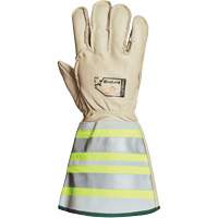 Gants de monteur de lignes pour lhiver avec bandes r&eacute;fl&eacute;chissantes 6" Endura, Moyen, Paume en Cuir de cheval, Doublure en Thinsulate EastCoast Offshore Supplies