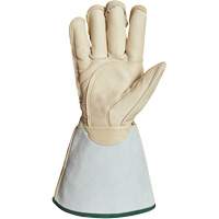 Gants de monteur de lignes pour lhiver avec bandes r&eacute;fl&eacute;chissantes 6" Endura, Moyen, Paume en Cuir de cheval, Doublure en Thinsulate EastCoast Offshore Supplies