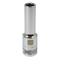 Metric Socket, 10 mm, 1/2" Drive, 6 Points, Deep EastCoast Offshore Supplies