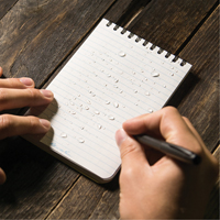 Pocket Top-Spiral Notebook, Soft Cover, Yellow, 100 Pages, 4" W x 6" L EastCoast Offshore Supplies