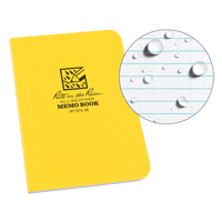 Memo Book, Soft Cover, Yellow, 112 Pages, 3-1/2" W x 5" L EastCoast Offshore Supplies