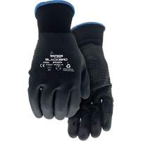 Gants enduits Stealth Blackbird, T-Grand, R&ecirc;vetement Nitrile micromousse, Calibre 15, Enveloppe en Polyester EastCoast Offshore Supplies
