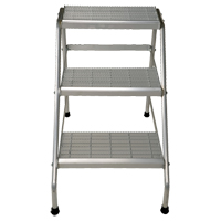 Aluminum Step Stand, 3 Steps, 34-9/16" x 22-13/16" x 30" High EastCoast Offshore Supplies