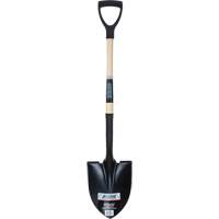 Round Point Shovel, Tempered Steel Blade, Hardwood, D-Grip Handle EastCoast Offshore Supplies