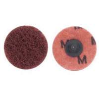 Disque de polissage PowerLock Abrasotex, 4" dia., Grain Moyen, Oxyde d'aluminium EastCoast Offshore Supplies