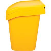 Salt & Sand Storage Bins, With Hasp, 21" x 27" x 26", 4.24 cu. ft., Yellow EastCoast Offshore Supplies