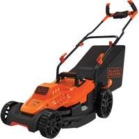 Lawn Mower with Comfort Grip Handle, Push Walk-Behind, Electric, 15" Cutting Width EastCoast Offshore Supplies