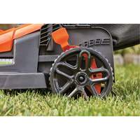 Lawn Mower with Comfort Grip Handle, Push Walk-Behind, Electric, 15" Cutting Width EastCoast Offshore Supplies