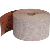 Abrasive No-Fil PSA Paper Roll, Aluminum Oxide, 2-3/4" W x 135' L, 220 Grit EastCoast Offshore Supplies