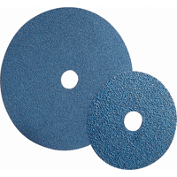 BlueFire&reg; F826P Fibre Discs, Zirconia Alumina, 24, 7" Dia x 7/8" Arbor EastCoast Offshore Supplies