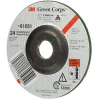 Green Corps Flexible Grinding Wheel, 5" x 1/4", 7/8" Arbor, Ceramic, Type 1 EastCoast Offshore Supplies