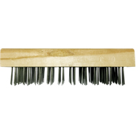 Brosses bloc de boucher &agrave; fils plats, Fil en acier plat, 5 x 10 rangs de fils, Longueur 7-5/8" EastCoast Offshore Supplies