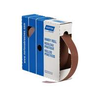 Rouleau de feuille &agrave; poncer pratique, Oxyde d'aluminium, 3" la x 150' lo, Grain P80 EastCoast Offshore Supplies