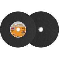 Meule pour scie &agrave; tronçonner AllSteel, 14" x 1/8", Arbre de 25/32", Type 1, Oxyde d'aluminium, 5400 Tr/min EastCoast Offshore Supplies
