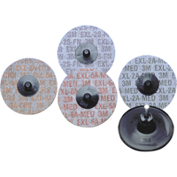 Produits Buff & Blend - Meules homog&egrave;nes EXL Roloc Scotch-Brite, 2" x Grain de 6A, Oxyde d'aluminium EastCoast Offshore Supplies