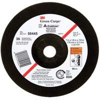 Green Corps Depressed Centre Wheel, 7" x 1/8", 7/8" Arbor, Ceramic, Type 27 EastCoast Offshore Supplies