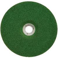 Green Corps Depressed Centre Wheel, 7" x 1/8", 7/8" Arbor, Ceramic, Type 27 EastCoast Offshore Supplies