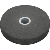 Meule homog&egrave;ne EXL Scotch-Brite, 4" x 1/4", Arbre de 1/4", Grain de Fin, Carbure de silicium EastCoast Offshore Supplies