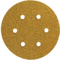 Gold Reserve A296 Paper Hook & Loop Vacuum Disc, 5" Dia., P220/Fine Grit, Aluminum Oxide, C-Weight EastCoast Offshore Supplies