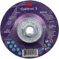 Cubitron 3 Cut & Grind Wheel, 4-1/2" x 5/32", 5/8"-11 Arbor, Type T27, 36+ Grit, Ceramic EastCoast Offshore Supplies