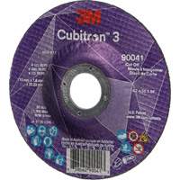 Cubitron 3 Cut-Off Wheel, 4-1/2" x 0.045", 7/8" Arbor, Type T27, Ceramic, 13300 RPM EastCoast Offshore Supplies