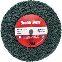 Disque Clean and Strip XT Pro Extra Cut Disc XC-DC Scotch-Brite, 4" dia., Grain Extra grossier, Oxyde d'aluminium EastCoast Offshore Supplies