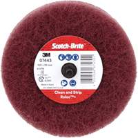 Scotch-Brite Roloc Plus General Purpose Scuffing Wheel, 4" Dia. EastCoast Offshore Supplies