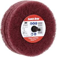 Scotch-Brite Roloc Plus General Purpose Scuffing Wheel, 4" Dia. EastCoast Offshore Supplies