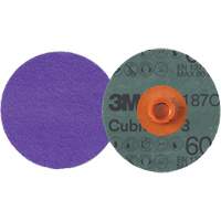Disque en fibre Roloc Cubitron 3, 4" dia., Grain 60+, C&eacute;ramique EastCoast Offshore Supplies