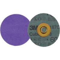 Disque en fibre Roloc Cubitron 3, 3" dia., Grain 60+, C&eacute;ramique EastCoast Offshore Supplies
