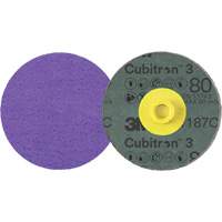 Disque en fibre Roloc Cubitron 3, 4" dia., Grain 80+, C&eacute;ramique EastCoast Offshore Supplies