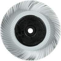 Scotch-Brite Type C Precision Radial Bristle Brush PN-RB with Keyway Core, Ceramic, 120+ Grit, 6" Dia. EastCoast Offshore Supplies