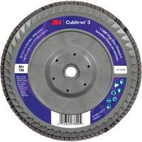Cubitron 3 Conical  Flap Disc with Quick Change 1169F, 7" x 5/8"-11, Type T29, 40+ Grit, Ceramic EastCoast Offshore Supplies
