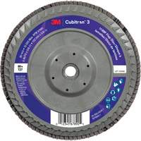 Cubitron 3 Flat Flap Disc with Quick Change 1169F, 6" x 5/8"-11, Type T27, 80+ Grit, Ceramic EastCoast Offshore Supplies