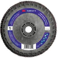 Cubitron 3 Conical  Flap Disc with Quick Change 1169F, 4-1/2" x 5/8"-11, Type T29, 80+ Grit, Ceramic EastCoast Offshore Supplies