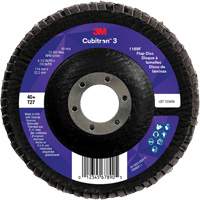 Cubitron 3 Flat Flap Disc 1169F, 4-1/2" x 7/8", Type T27, 40+ Grit, Ceramic EastCoast Offshore Supplies