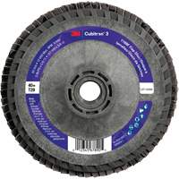 Cubitron 3 Conical  Flap Disc with Quick Change 1169F, 5" x 5/8"-11, Type T29, 40+ Grit, Ceramic EastCoast Offshore Supplies