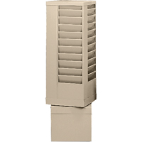 Pr&eacute;sentoirs, Rotatif, 44 fentes, Acier, 14-1/8" la x 14-1/8" p x 48-1/2" h EastCoast Offshore Supplies