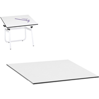 Table Top for Vista Adjustable Drawing Table, 48" W x 3/4" H, White EastCoast Offshore Supplies