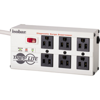 Limiteurs de surtension Isobar, 6 Prises, 2850 J, 1440 W, Cordon 6' EastCoast Offshore Supplies